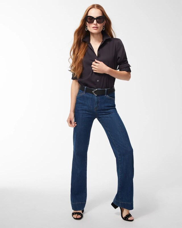 No-Iron Stretch Shirt - image 2